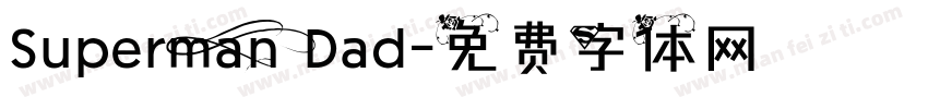 Superman Dad字体转换